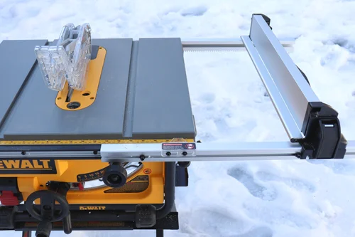 Setting Up the DEWALT 10 Job Site Table Saw 3x3 Custom